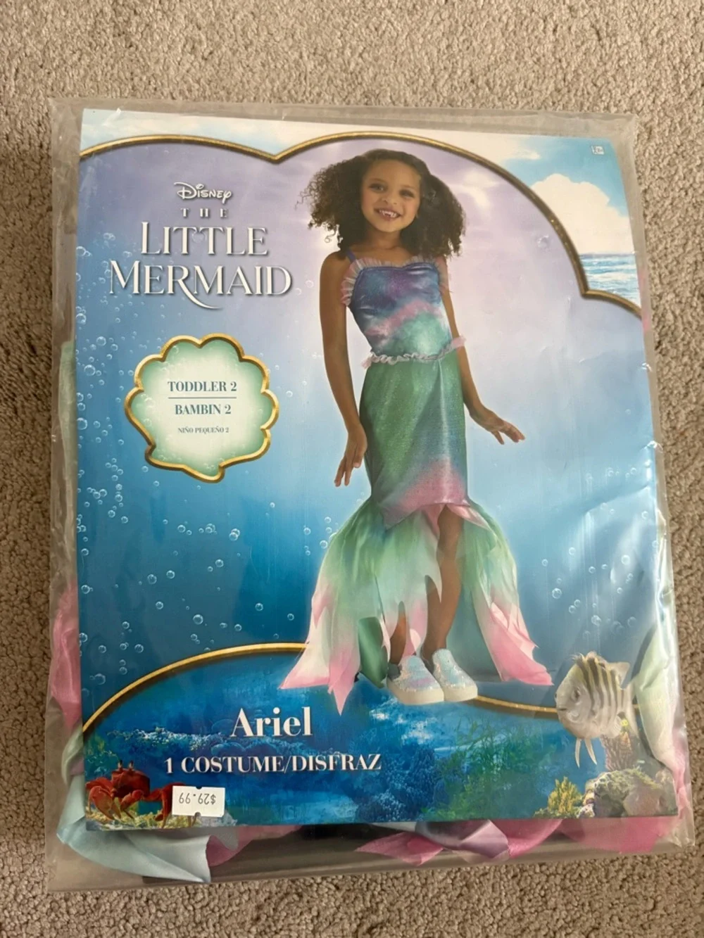 Mermaid Toddler Costume - Picture 1 of 3